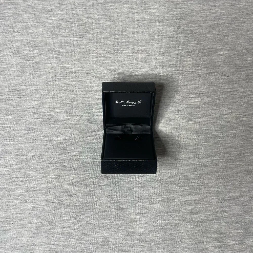 Macy’s 2.5”x 2.5” Earring & Ring Jewelry Gift Box